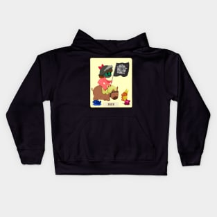 Dessert Tarot card-Death Kids Hoodie